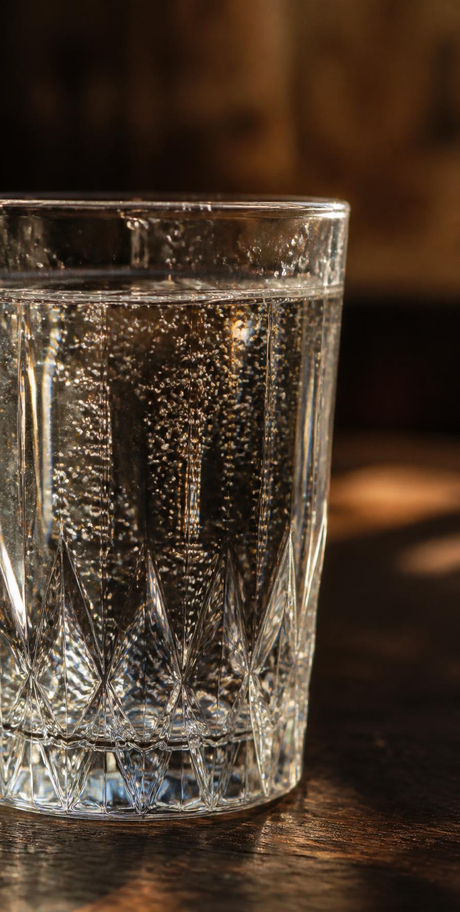 Detail perlivé vody